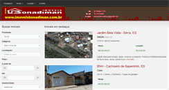 Desktop Screenshot of imoveisbonadiman.com.br